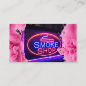 ネオン煙店名刺 名刺 (正面)