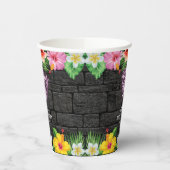 ネオン熱帯林夏ハワイ誕生日パーティー 紙コップ (左)