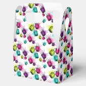 ネオン爪、 ネイルポーランドパターン フェイバーボックス (オープン)