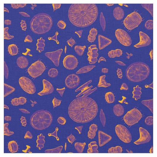 ネオン珪藻植物 ファブリック (クローズアップ)