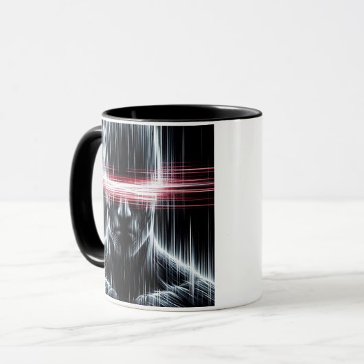 ネオン発生 マグカップ (正面左)