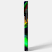 ネオン白熱［赤熱］光を放つアートモノグラムサイケデリックトレンディー Case-Mate iPhoneケース (裏面 / 左)