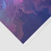 ネオン白熱［赤熱］光を放つイン暗いスカル海賊の分離 薄葉紙 (詳細)