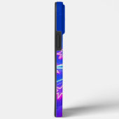 ネオン白熱［赤熱］光を放つビッグスターとスモールスター – モバイル Case-Mate iPhoneケース (裏面 / 右)