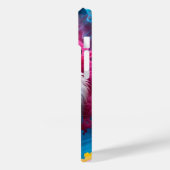 ネオン白熱［赤熱］光を放つ虎の神秘的でエーテル Case-Mate iPhoneケース (裏面 / 左)