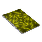 ネオン白熱［赤熱］光を放つ電雷ボルト ノートブック (右側)