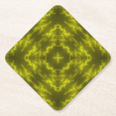 ネオン白熱［赤熱］光を放つ電雷ボルト ペーパーコースター (正面)