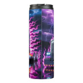 ネオン稲妻トラックストーム反射 タンブラー (裏面)