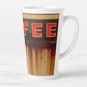 ネオン素朴コーヒーサイン カフェラテマグ (右)