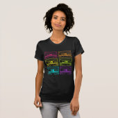 ネオン組合せテープ Tシャツ (正面フル)