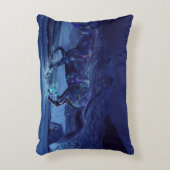 ネオン絵を描ウマ アクセントクッション (正面(垂直))