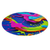 ネオン絵を描ドリップアート カッティングボード (角)