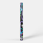 ネオン絵画抽象芸術 SAMSUNG GALAXYケース (右側面)