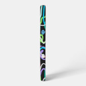 ネオン絵画抽象芸術 SAMSUNG GALAXYケース (左側面)