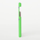 ネオン緑の紫の染み SAMSUNG GALAXYケース (左側)