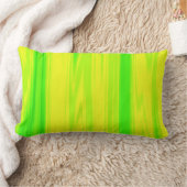 ネオン緑の黄色い洗浄装飾用クッション ランバークッション (ブランケット)