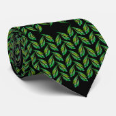 ネオン緑葉の – フラクタル、 ネクタイ (ロール)