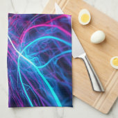 ネオン線 キッチンタオル (四つ折り)
