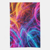 ネオン線 キッチンタオル (縦)