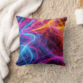 ネオン線 クッション (ブランケット)