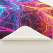 ネオン線 シェルパブランケット (3/4)