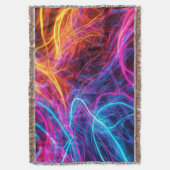 ネオン線 スローブランケット (正面縦)