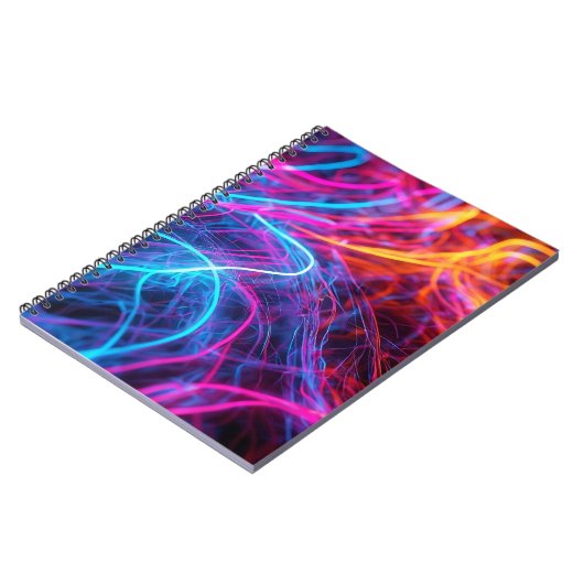 ネオン線 ノートブック (左側)