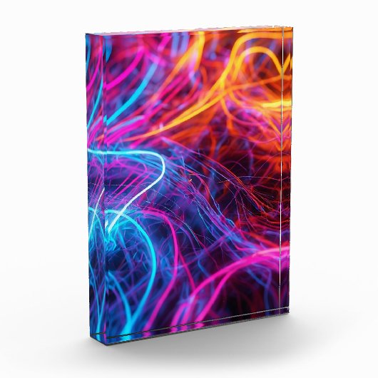 ネオン線 フォトブロック (左)