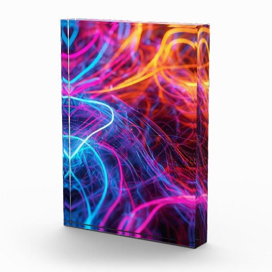 ネオン線 フォトブロック (右)