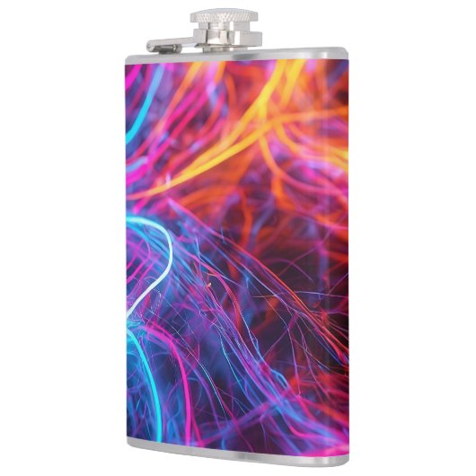ネオン線 フラスク (左)
