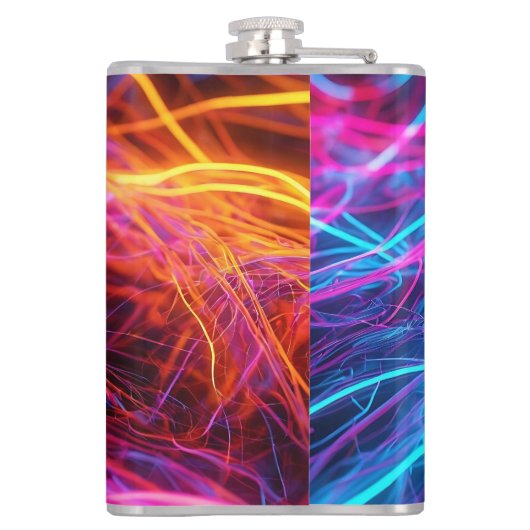 ネオン線 フラスク (裏面)