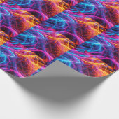 ネオン線 ラッピングペーパー (角)