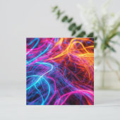 ネオン線 招待状 (スタンド正面)