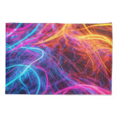 ネオン線 枕カバー (裏面)