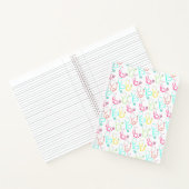 ネオン聴診器パターン ノートブック (内部)