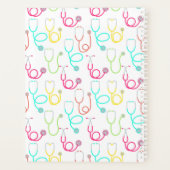 ネオン聴診器パターン プランナー手帳 (裏面)