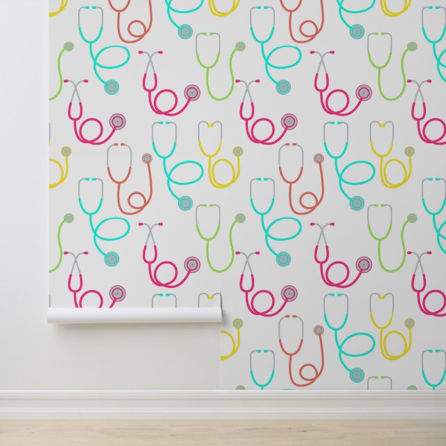 ネオン聴診器パターン 壁紙 (アプリケーション)