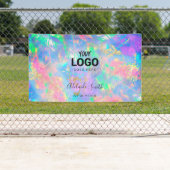 ネオン色の宝石 横断幕 (インサイチュ)