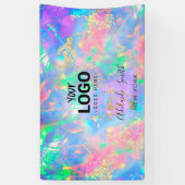 ネオン色の宝石 横断幕 (縦)