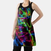 ネオン色の電流エプロン エプロン (インサイチュ)