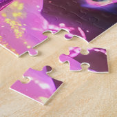 ネオン色の鮮やか宇宙女神 ジグソーパズル (側面)