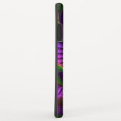 ネオン色フラッ熱狂するシュカラフルフラクタルパターン Case-Mate iPhoneケース (裏面/右)