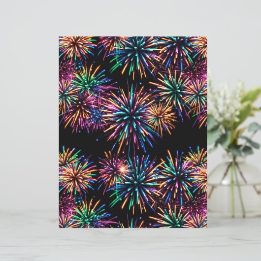 ネオン花火 (スタンド正面)