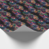 ネオン花火 ラッピングペーパー (角)