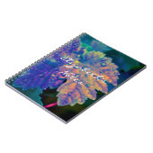 ネオン葉のファインアートの写真撮影のカラフルのノート ノートブック (左側)