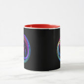 ネオン虹の輪 マグカップ (中央)