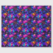 ネオン融合 ラッピングペーパー (フラット)