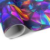 ネオン融合 ラッピングペーパー (ロールコーナー)