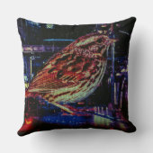 ネオン街並みサイバーパンクスパロウ クッション (裏面)