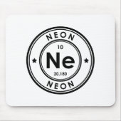 ネオン要素マウスパッド マウスパッド (正面)